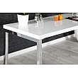 PC - stolík 21141 140x60cm Biely vysoký lesk - PRODUKT JE SKLADOM U NÁS - 1Ks