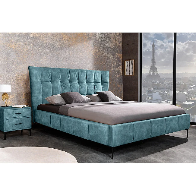 Posteľ 41427 160x200cm Boutique Zamat Petrol
