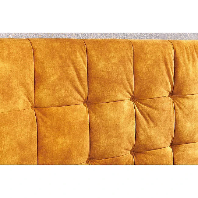 Posteľ 41666 160x200cm Boutique Zamat Žltá