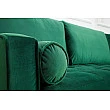 Rohová sedacia súprava 40274 Cozy - Zamat Smaragdovozelená