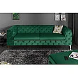 Sedacia súprava 39312 240cm Modern Barock - Zamat Smaragdovozelená