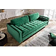 Sedacia súprava 39845 220cm Cozy - Zamat Smaragdovozelená
