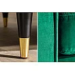 Sedacia súprava 39845 220cm Cozy - Zamat Smaragdovozelená