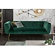 Sedacia súprava 40404 225cm Noblesse Zamat Smaragdovozelená