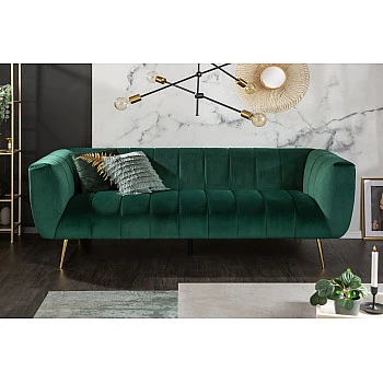 Sedacia súprava 40404 225cm Noblesse Zamat Smaragdovozelená