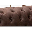 Sedacia súprava 40652 Chesterfield 3-sedenie Vintage Hnedá