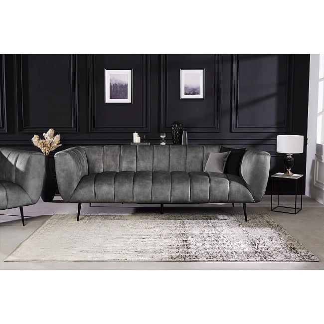 Sedacia súprava 41248 225cm Noblesse Zamat Šedá