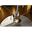 Stojaca lampa 13069 Oblúková Čierna