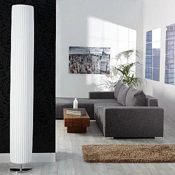 Stojaca lampa 1591 Biela Ø25cm - PRODUKT JE SKLADOM U NÁS - 1Ks