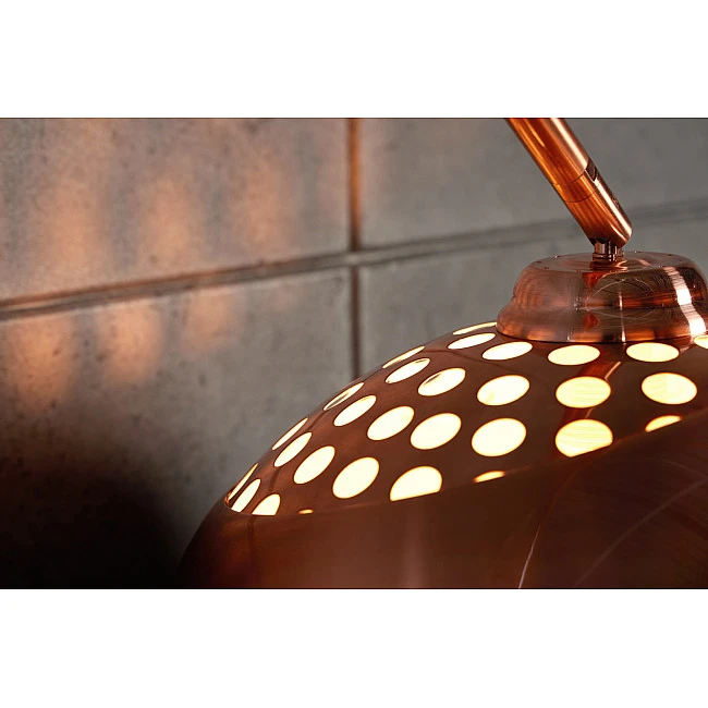 Stojaca lampa 21599 Oblúková Medená