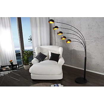 Stojaca lampa 22967 Čierna - PRODUKT JE SKLADOM U NÁS - 1Ks