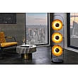 Stojaca lampa 22968 Studio 130cm Čierna-zlatá