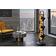 Stojaca lampa 22968 Studio 130cm Čierna-zlatá