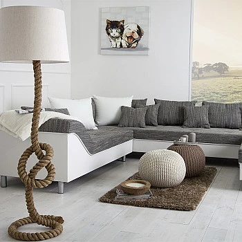 Stojaca lampa 30202 Rope Ø45cm