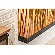 Stojaca lampa 40505 Paravent 180cm Prírodná Logan Drevo