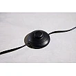 Stojaca lampa 40686 Cocooning 205cm Čierna