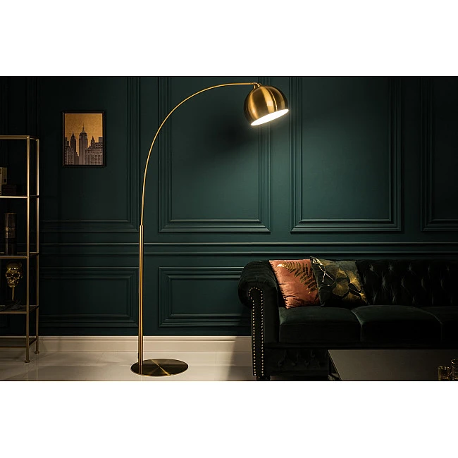 Stojaca lampa 40771 Big Bow 205cm Zlatá