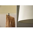 Stojaca lampa 41046 Barracuda 177cm Bežová Drevo Acacia