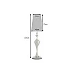 Stojaca lampa 41526 Lux III Čierna-zlatá