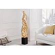 Stojaca lampa 43075 Vigne 150cm Prírodné recyklované drevo