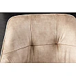 Stolička 42391 Loft Zamat Champagner