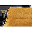 Stolička 44157 Verona látka Svetlo Žltá + Zamat