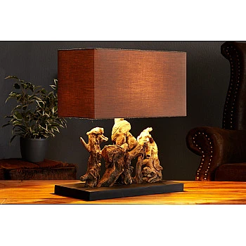 Stolová lampa 20694 Masív drevo