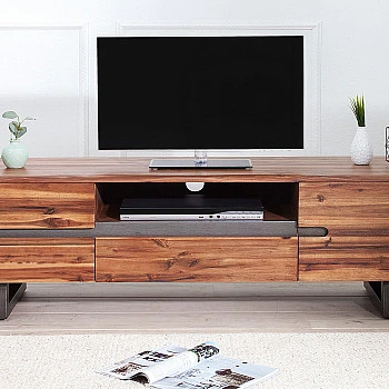 TV-skrinka 42076 160cm Drevo Acacia - PRODUKT JE SKLADOM U NÁS - 1Ks