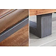 TV-skrinka 42076 160cm Drevo Acacia - PRODUKT JE SKLADOM U NÁS - 1Ks