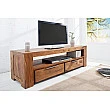 TV-skrinka 37892 135cm Masív drevo Sheesham/Palisander