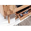 TV-skrinka 38423 140cm Masív drevo Acacia Retro