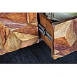 TV-skrinka 43448 Stone 160cm Drevo Palisander