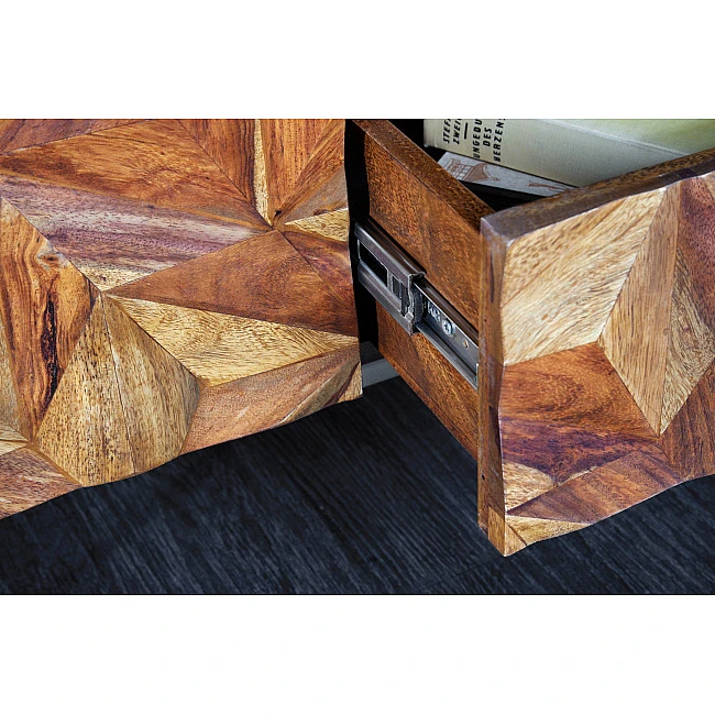 TV-skrinka 43448 Stone 160cm Drevo Palisander