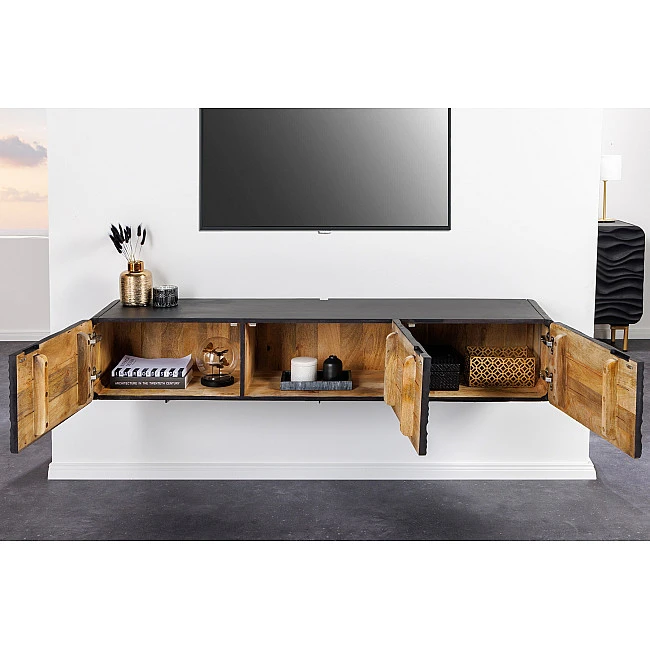 TV-skrinka 43477 Lagoon 160cm Drevo Mango