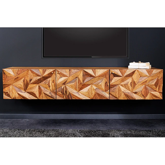 TV-skrinka 43708 Stone 160cm Drevo Palisander