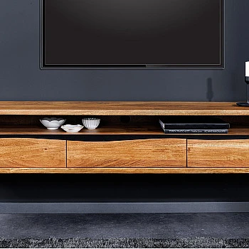 TV-skrinka 43709 Mammut 160cm Drevo Acacia Honey