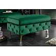 Taburetka 39611 Modern Barock Zamat Smaragdovozelená