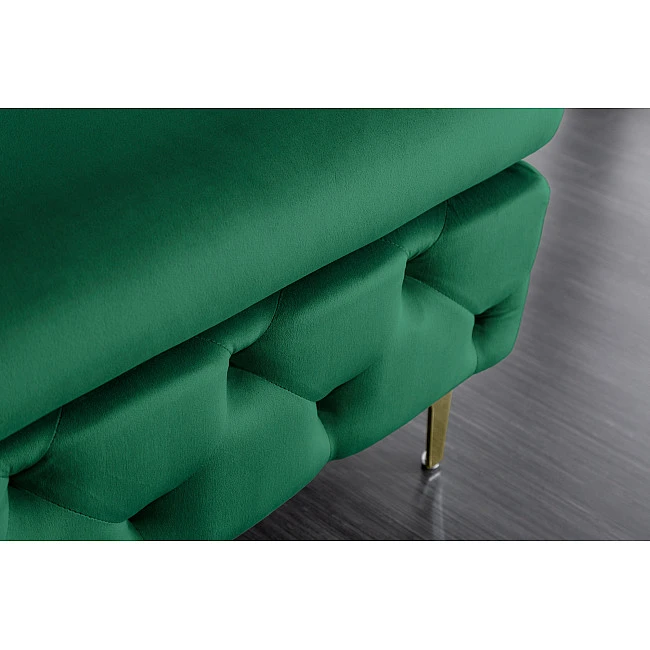 Taburetka 39611 Modern Barock Zamat Smaragdovozelená