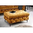 Taburetka 41299 Modern Barock Zamat Žltá