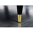 Taburetka 41302 Cozy Zamat Žltá