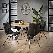 Jedálenský stôl 20-61 Ø120cm Acacia natural - PRODUKT JE SKLADOM U NÁS - 1Ks