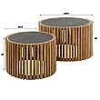 Konferenčný stôl 27-86 Slate Ø68 a Ø55cm 2-set