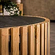 Konferenčný stôl 27-87 Slate Ø120cm