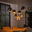 Luster 78-28 4+3L Ø20-25cm Mirror
