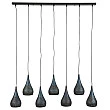 Luster 80-96 7 x Ø15cm industry cone