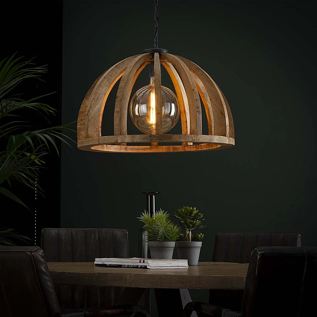 Luster 83-66 Wooden curved mango frame - PRODUKT JE SKLADOM U NÁS - 1Ks