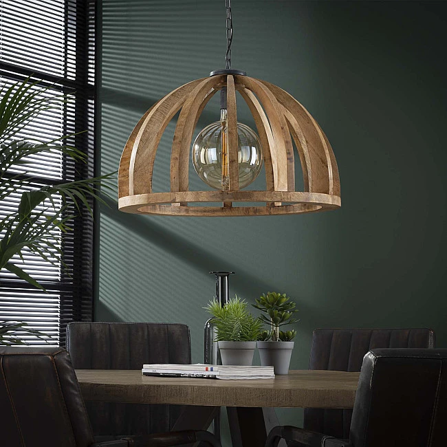 Luster 83-66 Wooden curved mango frame - PRODUKT JE SKLADOM U NÁS - 1Ks