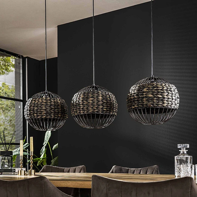 Luster 84-11 3 x Sphere Vodná Hyacinta
