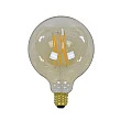 Filament LED žiarovka 84-67 Ø12,5cm Amber glass