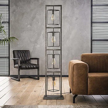 Stojaca lampa 72-37 4 x Cubic tower - PRODUKT JE SKLADOM U NÁS - 1Ks